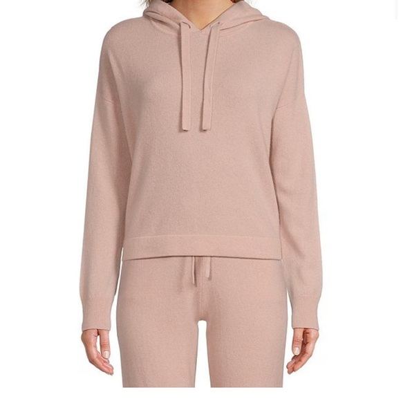 ANTONIO MELANI Sweaters - Antonio Melani XS French Rose sweater pierce hoodie